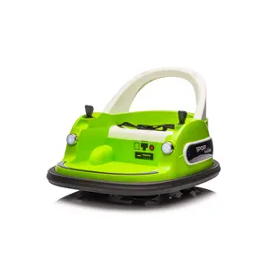 12V ride on bumper car for kids,electric car for kids,1.5-5 Years Old,W/Remote Control, LED Lights, Bluetooth & 360 Degree Spin, Vehicle body with anti-collision padding Five-point Safety Belt,2wd,ride on cars for kids,gifts for kids,birthday gift