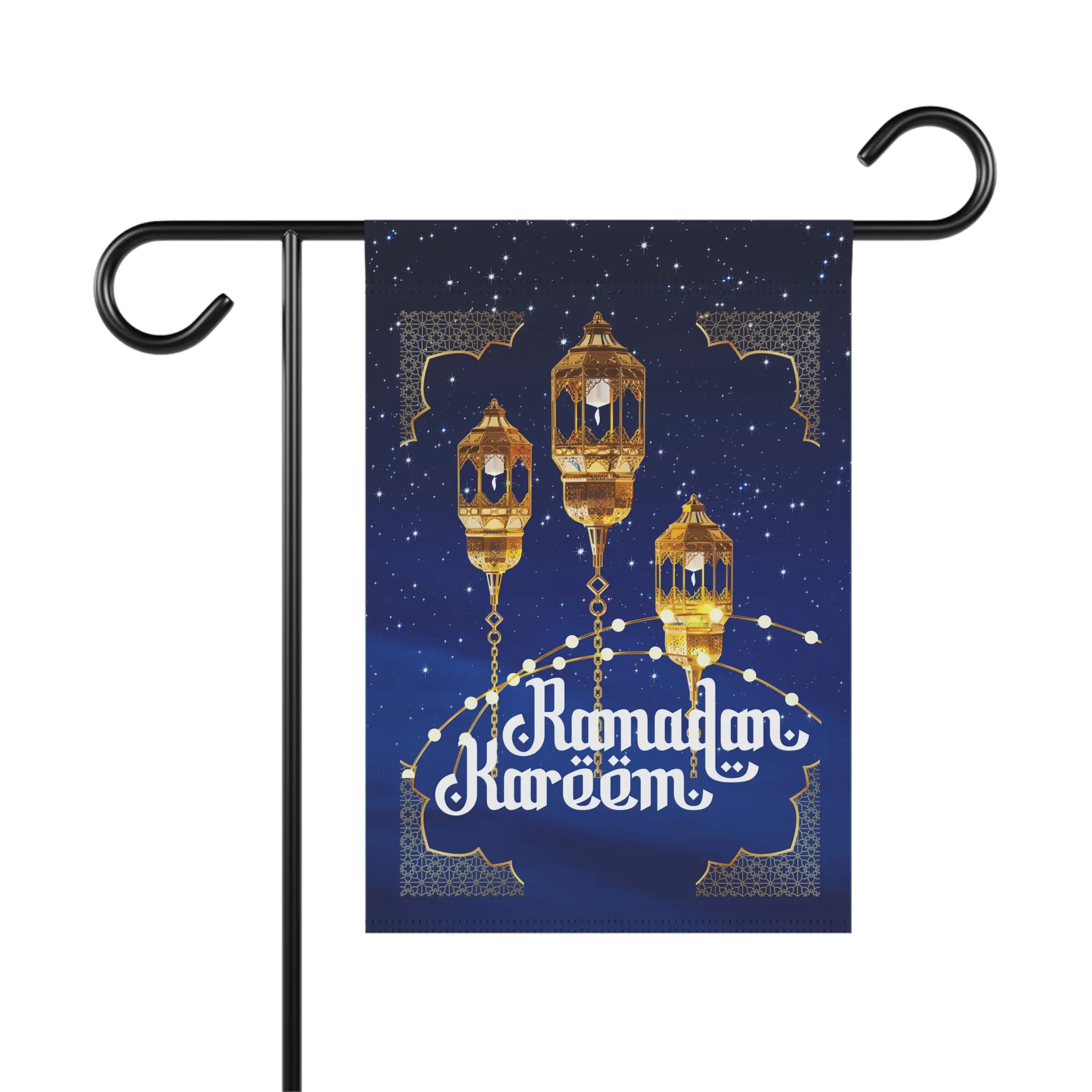 Ramadan Kareem Garden Banner, Islamic Holiday Welcome Sign, Outdoor House Flag, Eid Mubarak Decor, Religious Celebration Yard Art, Islamic