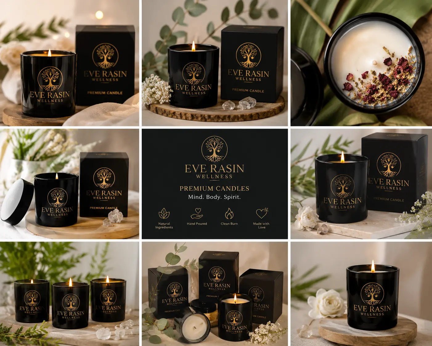 Crystal Candles, Decorative Home Supplies for Living Room Bedroom Tabletop Decoration, meditation & prayers