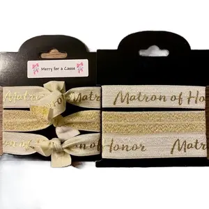 Matron of Honor Hair Ties