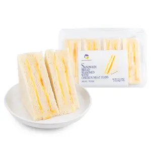 Sandwich Bread or Rye Bread Seasoned With Chicken Meat Floss - 248g (62g x 4pcs)