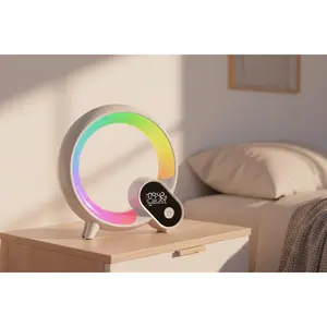 Smart Sunrise Alarm Clock – Bluetooth Speaker + RGB Light
