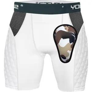 Youth Elite Padded Baseball Sliding Shorts w/Soft Athletic Cup