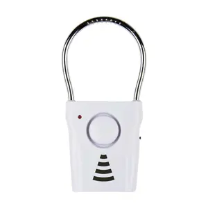 SABRE Door Handle Alarm, 110dB Vibration Sensor, 3 Modes, Portable Security for Home or Travel
