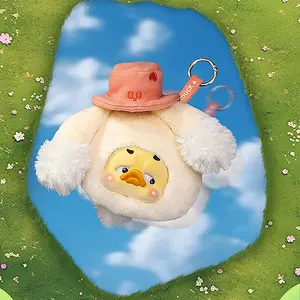 Rumi (Black Friday)Upset Duck Fable Rebels Duck Plush Earphone Case Series Blind Box Ship From US Shipping Time Figurine