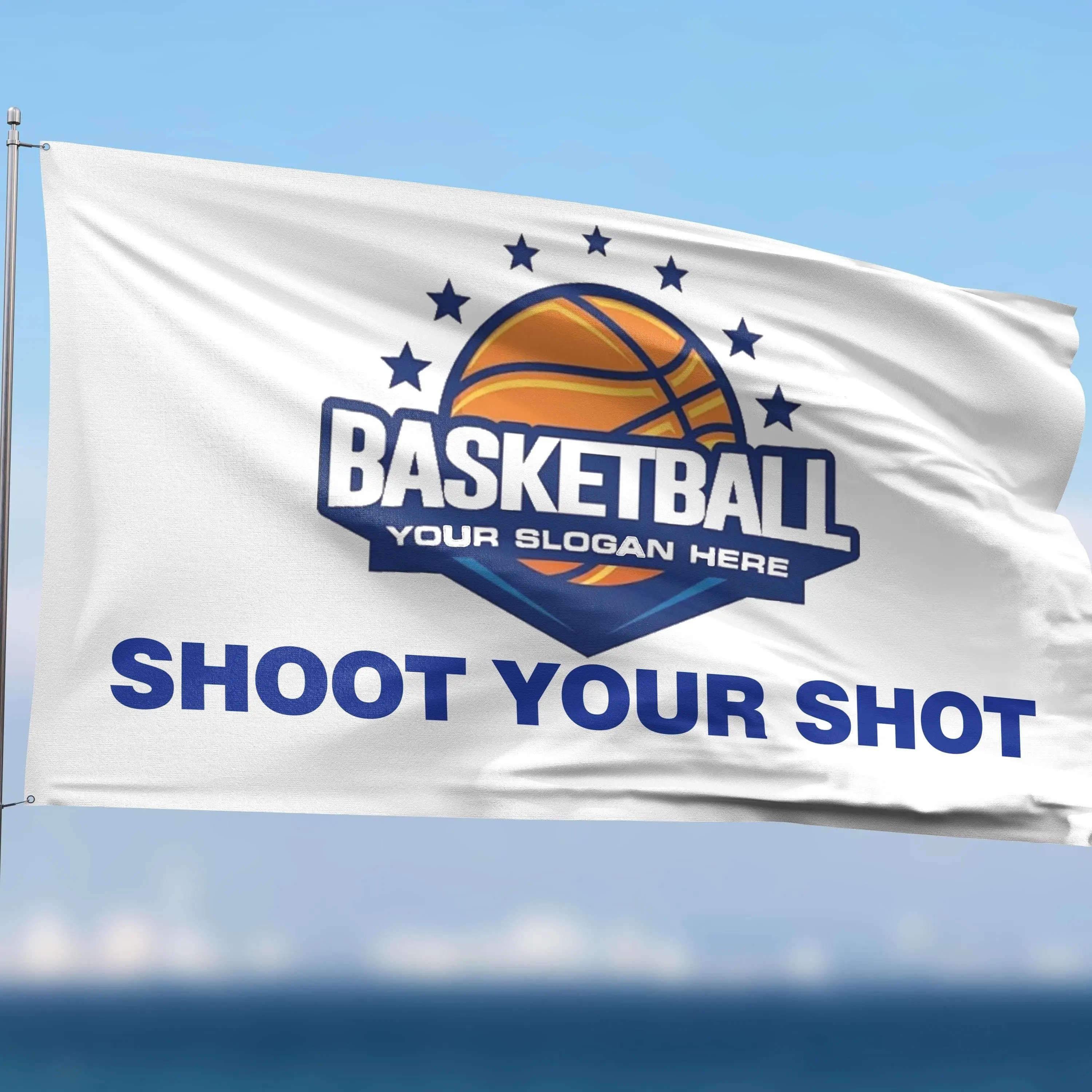 Custom Basketball Team Banners, Personalized Sports Team Flag, Custom Name Team Flag, Basketball Football Baseball Flag, Team Gift