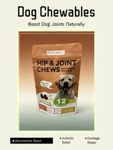 Chewable tablets for dog joint care