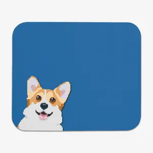 Pixel Corgi Mousepad