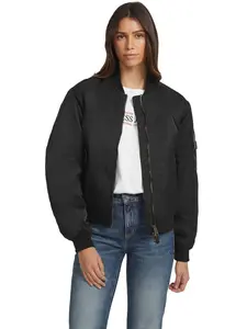 GUESS Jeans Female Nylon Bomber Jacket