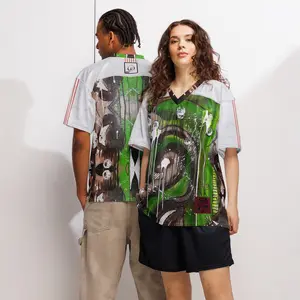 Graffiti Camo American football jersey