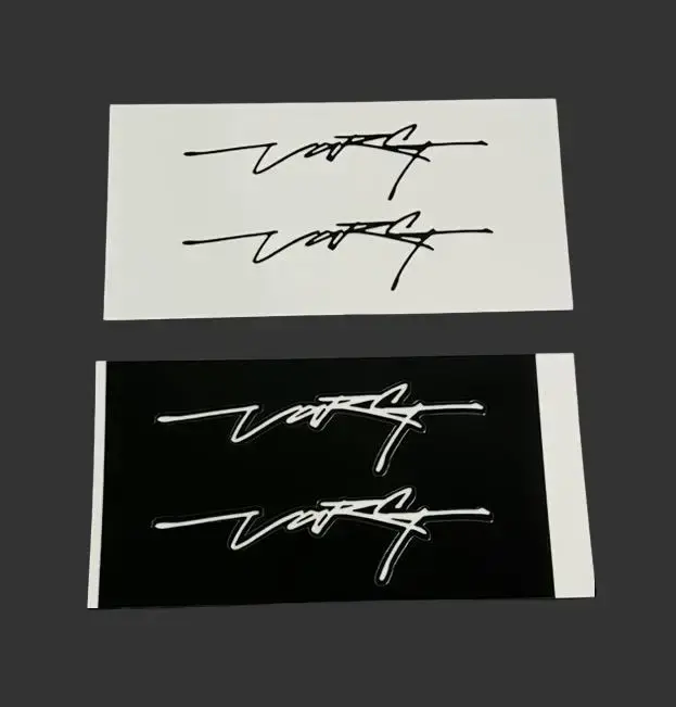 Electro Moto Designs - Large Stark Signature Stickers