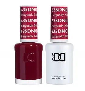 DND - Gel & Lacquer - #635 Burgandy Mist