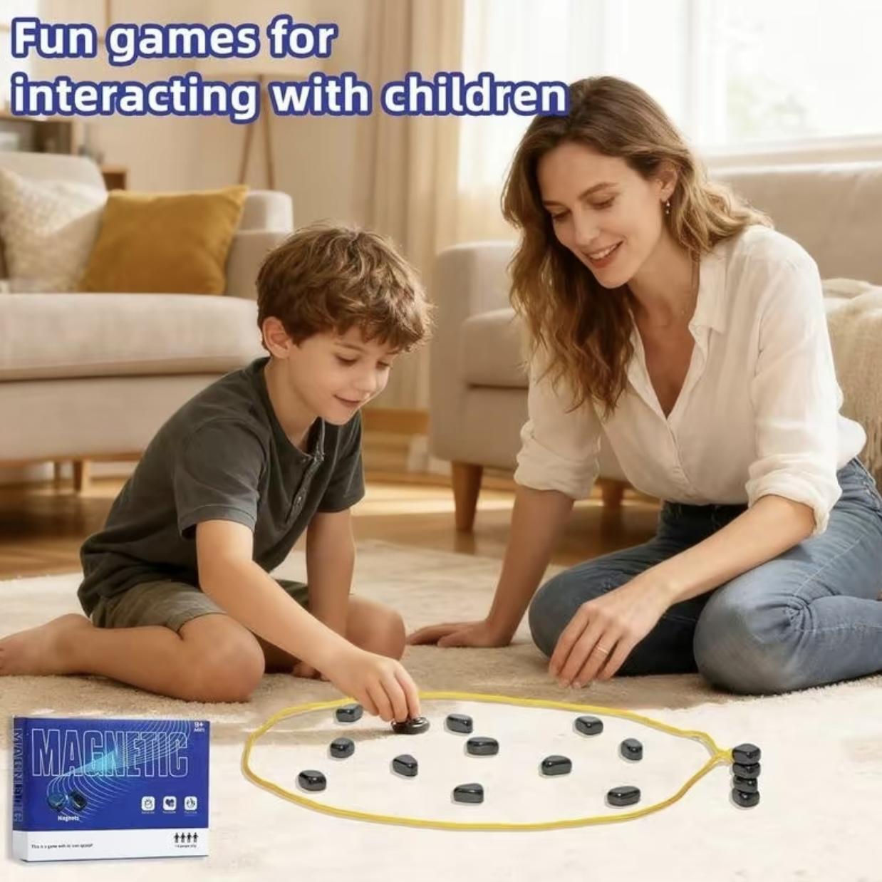 Magnetic Chess TikTok hit game great for kids & adults perfect for family game nights & get-togethers，cultivate children's concentration and logic.