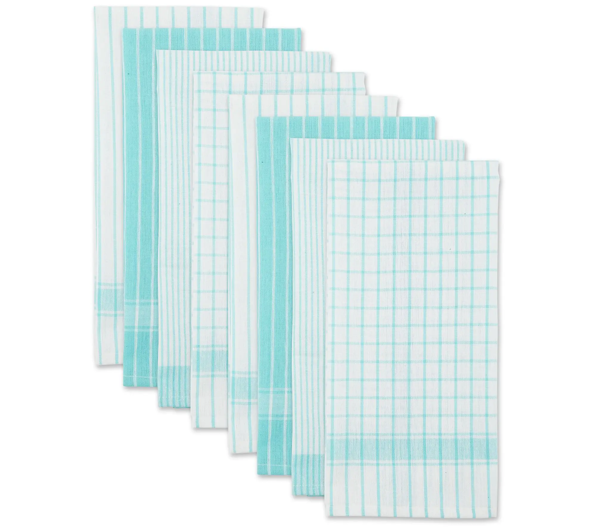 Design Imports 20x28" Set of 8 Basic Kitchen Towels