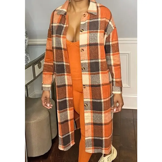 Plaid Me Out Coat Plaid Me Out Coat