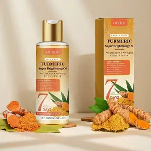 Turmeric Brightening Skincare Oil, Body Care Oil, Moisturizing Body Oils, Natural Ingredients, Repairs Skin Barrier, Moisturizing, Hydrating & Firming, Reduces Joint Dark Spots, Moisturize