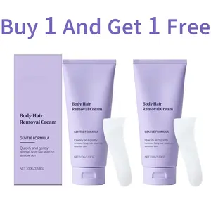 Buy 1 And Get 1 Free Gentle Body Hair Removal Cream for Hand & Leg - Quick Easy Removal - Moisturizes Reduces Itching - 100g/3.53oz - Smooth Skin - Anti Dandruff Formula