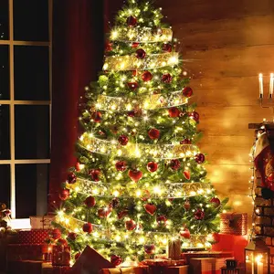 Colorful LED Light Strip, 4 Packs Battery Powered LED Light Strip, Decorative Light for Home Party Wedding Holiday, Home Decor