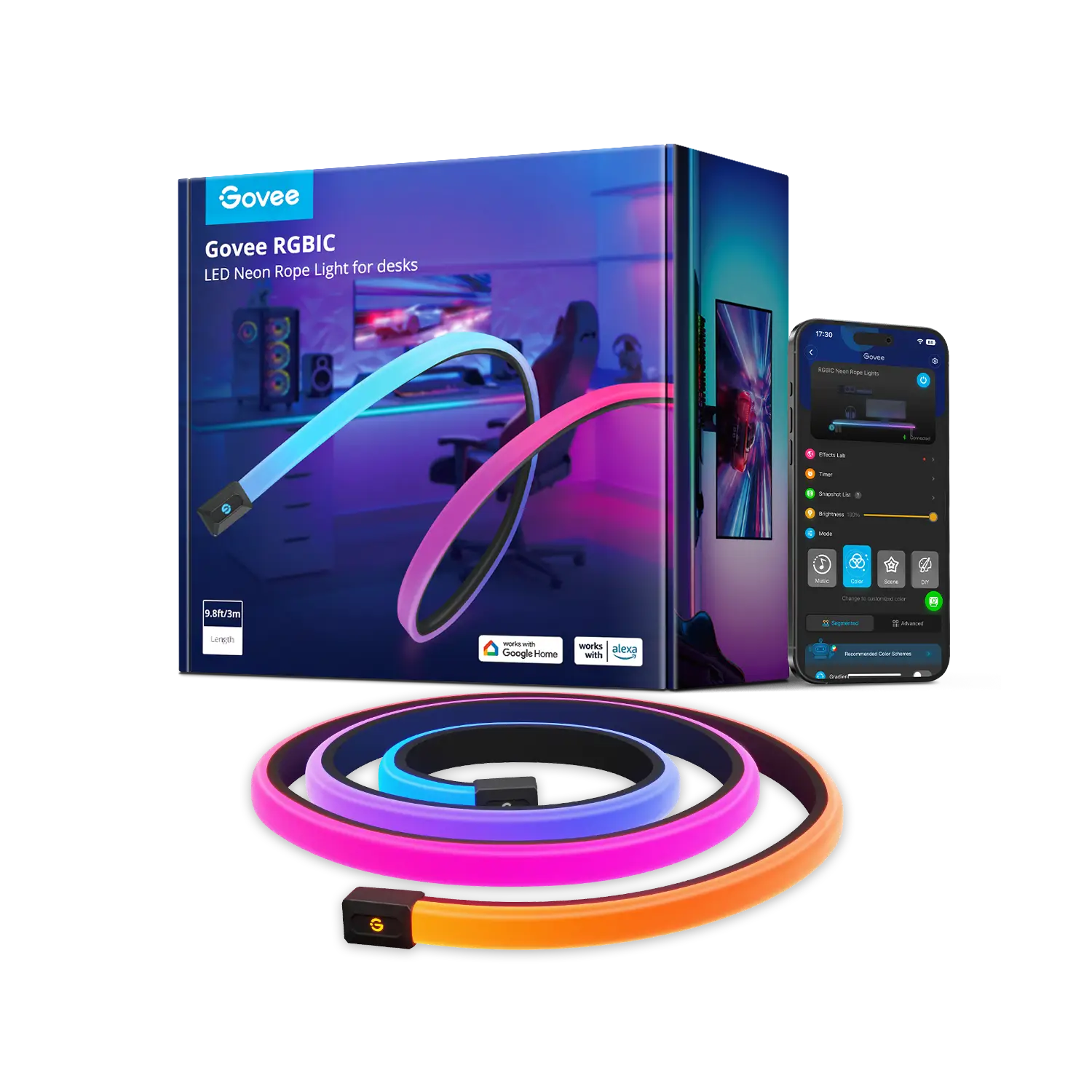 Govee RGBIC LED Neon Rope Lights for Desks Decoration #TikTokShopBacktoSchool