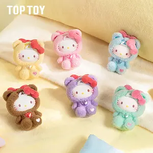 TOPTOY Kt Caramel Pajamas Series Plush Figure Stuffed Animal Collectibles Stuffed Animal Gifts Teddybear Stuffed Animal