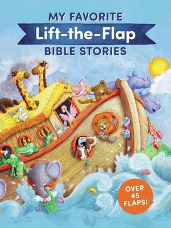 USED Book - My Favorite Lift-The-Flap Bible Stories by Thomas Nelson (Board book) - english