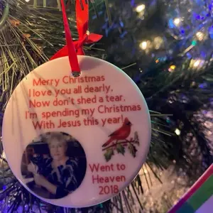 Memorial Pet Ornament - Unique Design with Detailed Artwork for Home Decor