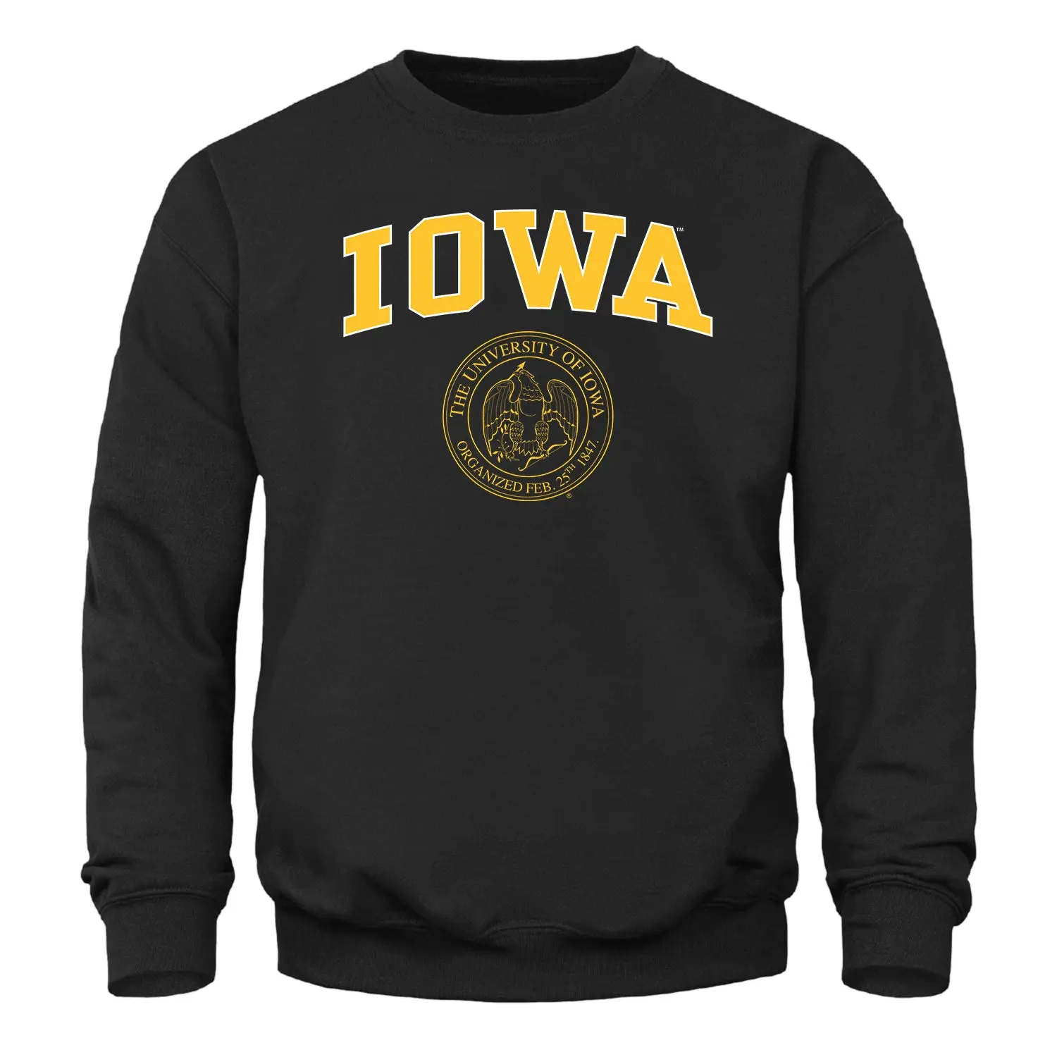 University of Iowa Heritage Sweatshirt (Black) University of Iowa Heritage Sweatshirt (Black)