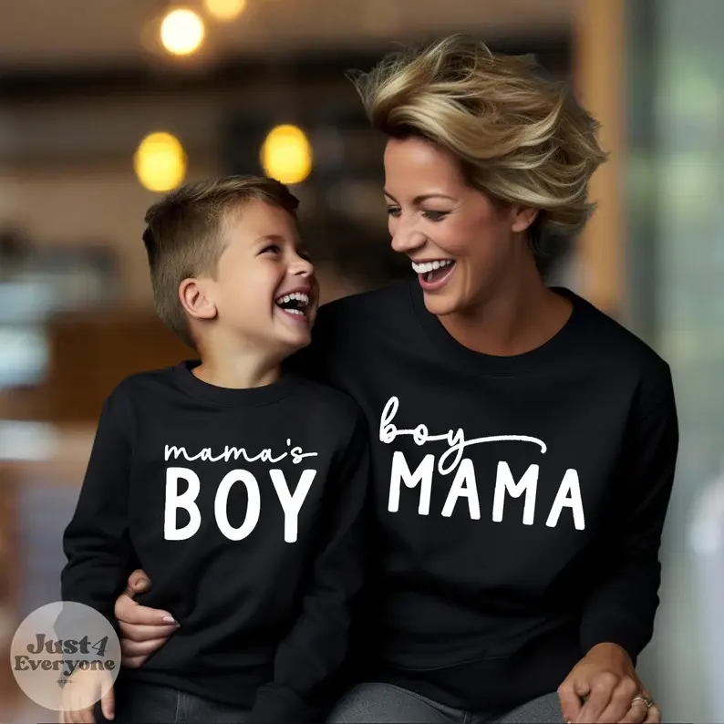 Mama's boy, Boy Mama, Mama and Me Matching Shirts, Mom and Son Shirt, Mommy and Me Shirt Set, Mama and Me Set, Matching Mommy & Baby Shirts