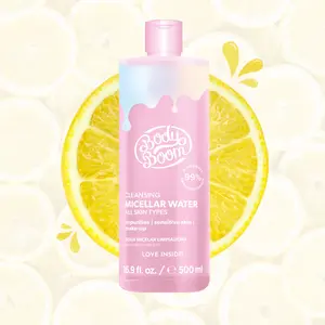 Cleansing Micellar Water – Refreshing, Clear Skin, Skincare Routine, Vegan, Glowing Skin, Hydrating Makeup Remover (500ml)