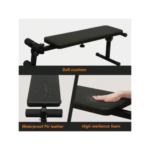 Sports season  With Bench Pull Up Bar Station Adjustable Height Dip Stand Heavy Duty Multi Function Fiess Rack Strength training