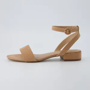 Cushionaire Nila Dress Sandals for Women - Slim One Band Women's Heeled Sandals with Low Block Heel and Adjustable Ankle Strap | Elegant Dress Shoes for Women