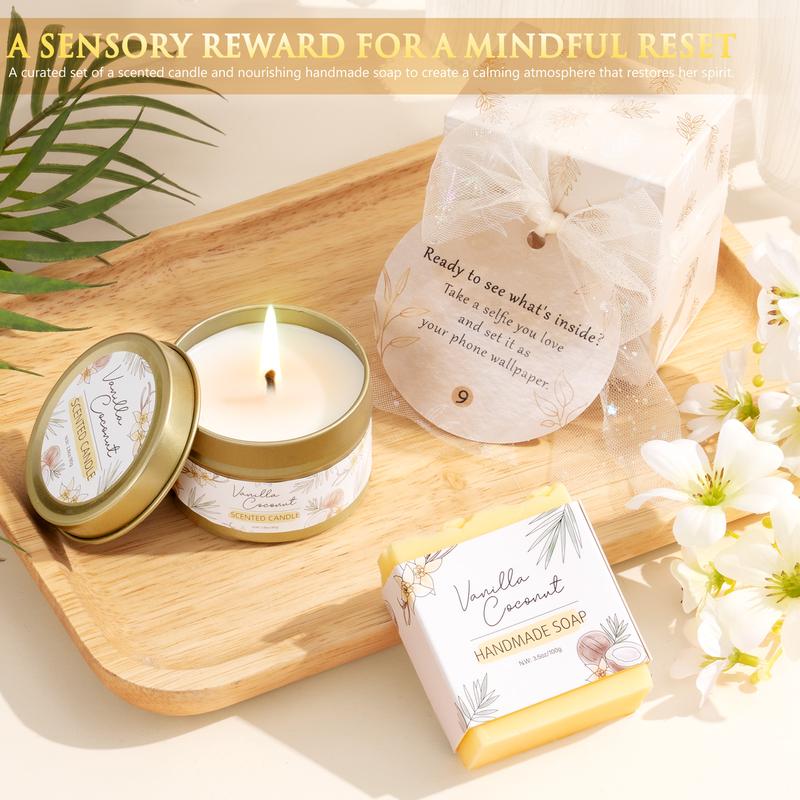 MAYICIVO Valentine's Day Gifts for Women – Birthday-Wrapped Gift Basket for Teen Girls, Filled with Trendy Items & Fun Empowering Challenge Tasks, Perfect Self-Care Spa Set for Mom, Wife, Daughter, Niece, or Sister