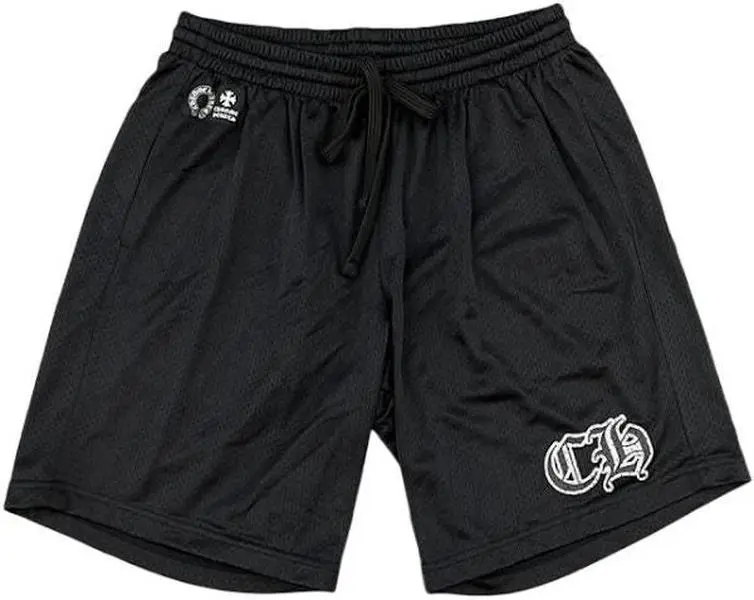 1008729 Chrome Hearts Mesh Shorts Black
