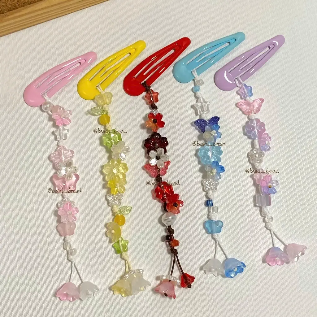[NEW] Fruity Beaded Hair Clip – Handmade Summer Hair Accessory, Cute Charm Hairclip for Beach & Concert