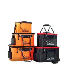 Foldable Fishing Box, Waterproof Portable Storage for Gear & Water, Ideal for Camping & Fishing, Fishing Gear Storage, Outdoor Fishing Accessories