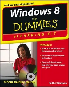 USED-Windows 8 for Dummies: Elearning Kit by Faithe Wempen (Paperback)