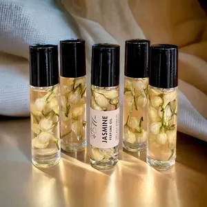Jasmine Roll-On Oil, Alcohol-Free Floral Scent