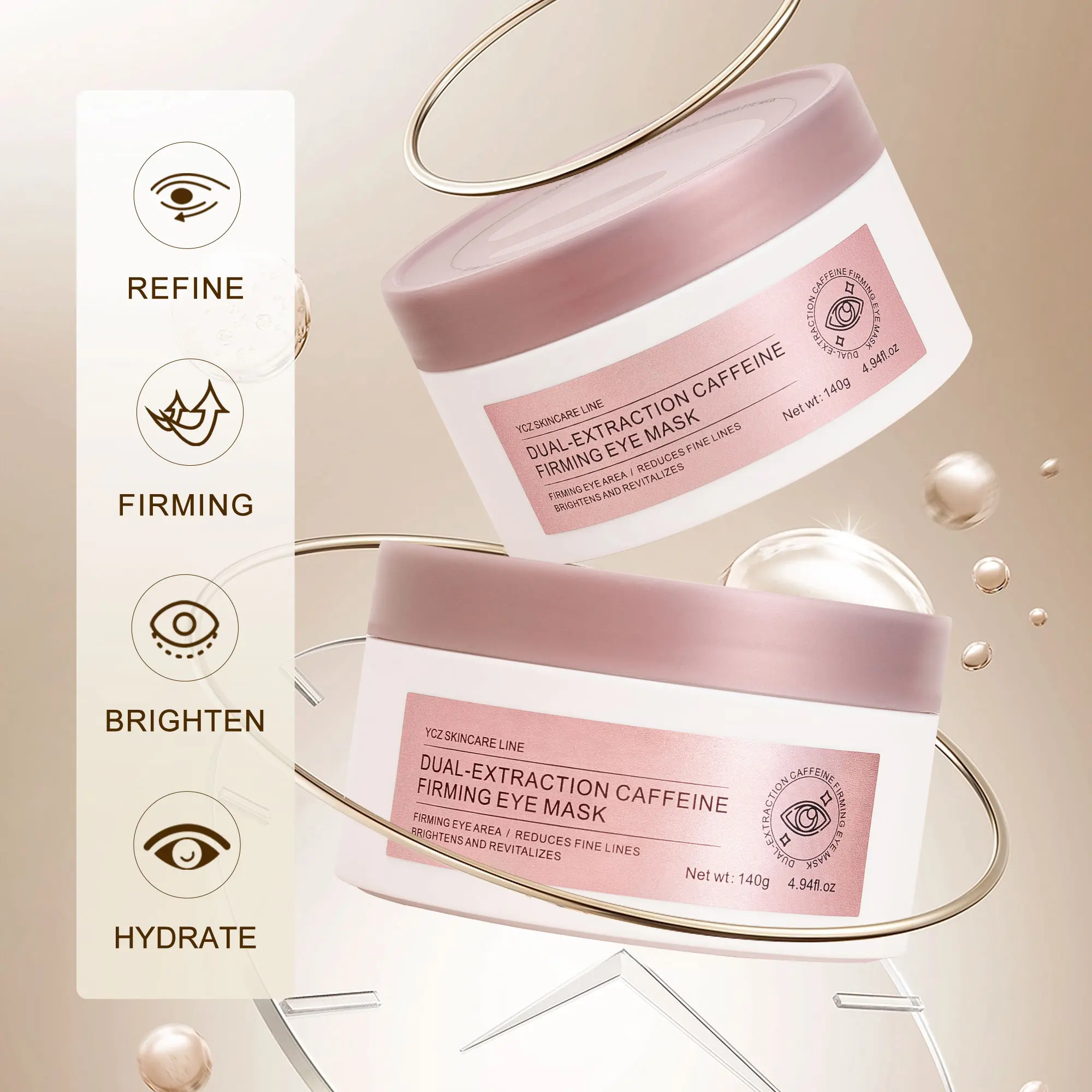 YCZ] Affordable Firming Eye & Neck Care Set | Includes 4 BEST