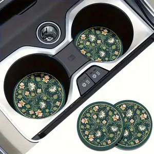 2pcs Car Cup Holder Coasters, Durable & Stylish Design, Perfect for Daily Use, Enhance Your Vehicle Interior