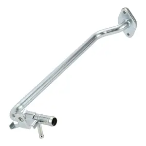 No.1626875110 Radiator Hose for Toyota Tacoma 2.7L 2005-2023 / Inner Water Bypass Pipe / Durable Metal / 1pc Silver Tone