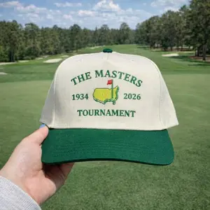 [Made-To-Order] The Masters Tournament Embroidered Golf Cap, Vintage Sport Hat