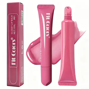 Moisturizing Lip Plumper with Angled Applicator High-Opacity Gloss Shiny Long-Wearing Uniform Color Volumized Lip Look Sheer Tint Rich Gloss No-Makeup Makeup - Cosmetic, Glossy, Lipgloss, Moisturize