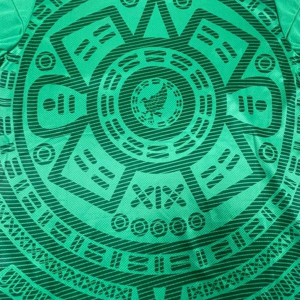 25 26 New World Cup Mexico Home Green Short Sleeve Long Sleeved Football Jersey Fan Version