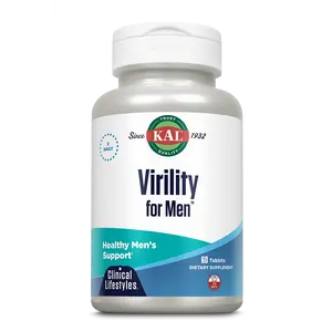 Virility for Men™ Clinical Lifesyles™ Tablets Springtok Healthcare Supplement Edible