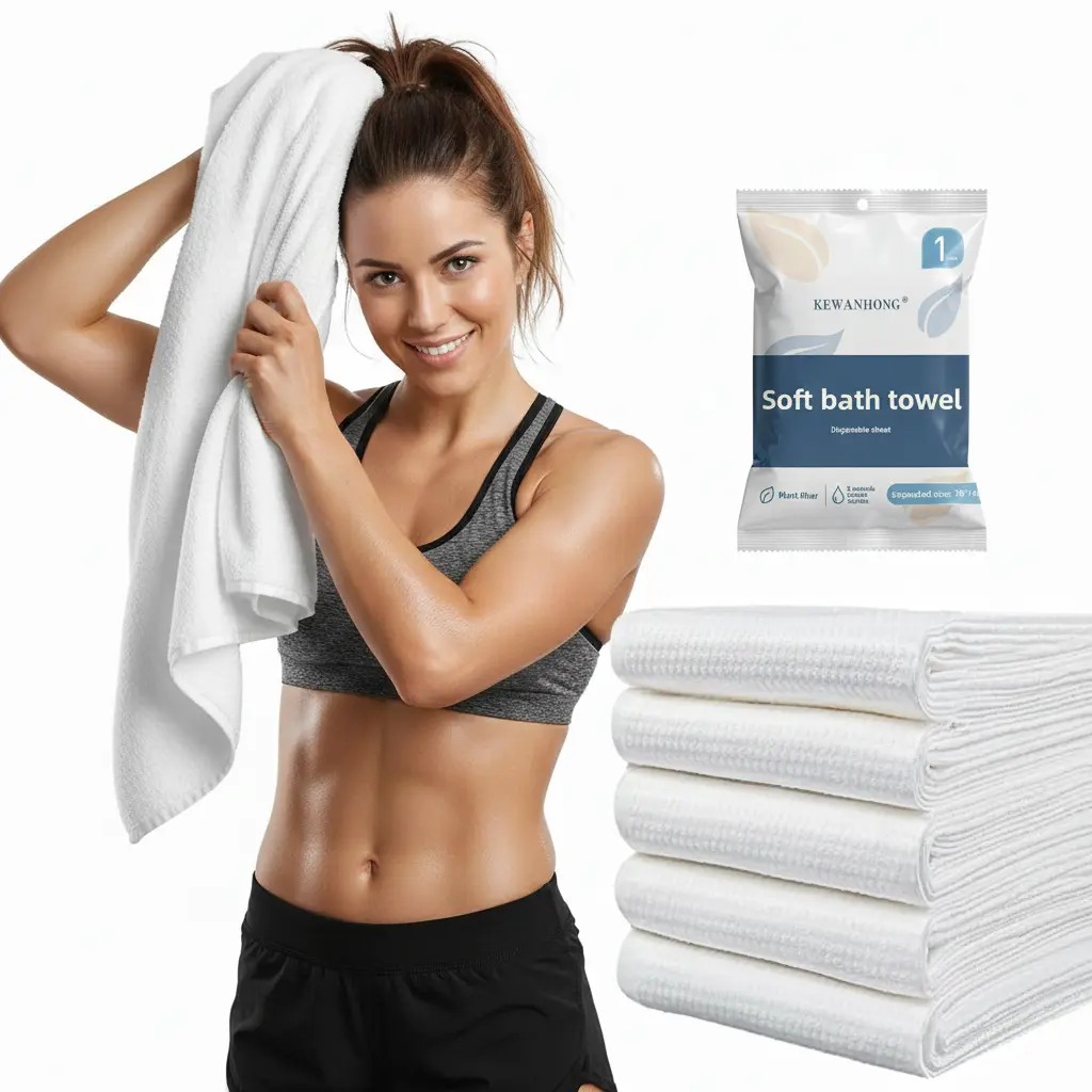 10 PCS Extra Large Foldable Disposable Bath Towel Set, Individually Wrapped  Towelettes, Highly Absorbent Lint-Free Hygienic Towels, Portable Travel-Friendly Space Saver Storage Must-Haves for Home Bathroom Luggage Camping Daily Use summerwins