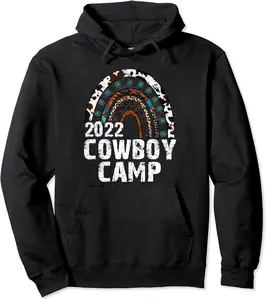 Cowboy Camp Retro Horse Riding Womens Western Boho Cowboy Pullover Hoodie - Hannahgu Shop 66B09T2KSQXS