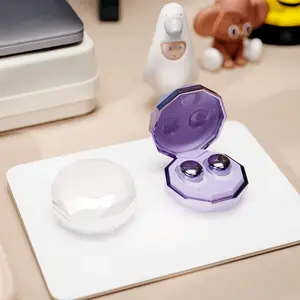 Fluffdrip Sleep Buds 01 - The Ultimate Mini Earbuds for Side Sleepers, 2.5g Lightweight, 0 Pressure Soft Silicone Design, Physical Noise Isolating, 30H Battery earbudsthat  dont  come  out mini invisible headphone earbuds  for  sleep Audio