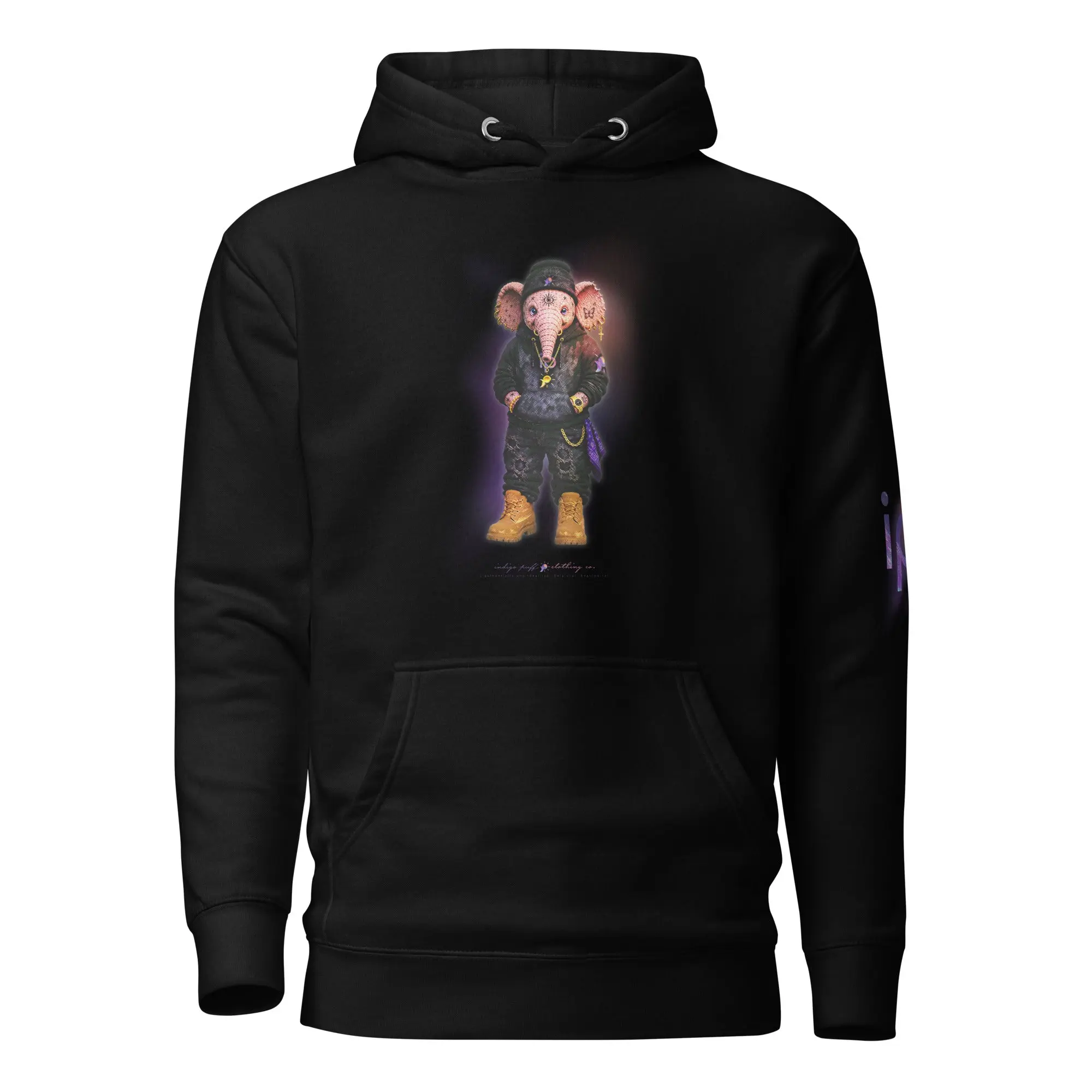 Indigo Puff Hoodie
