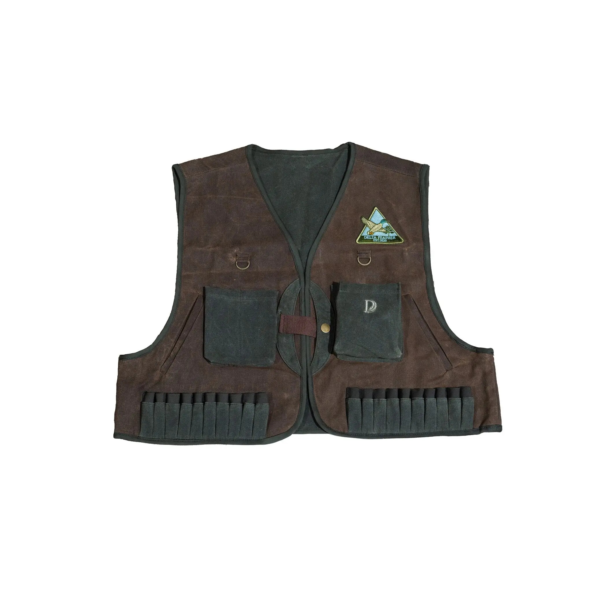 Waxed Canvas Shell Vest