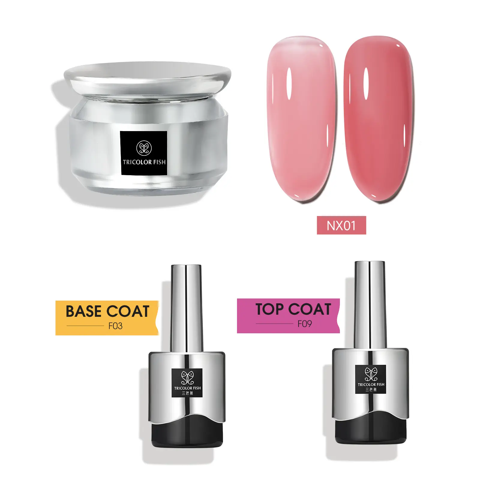 NX01 +Base Gel+Top Gel